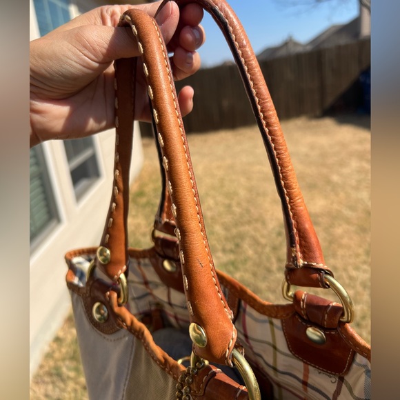 Limited Edition Coach Canvas Leather Tote - Picture 16 of 16